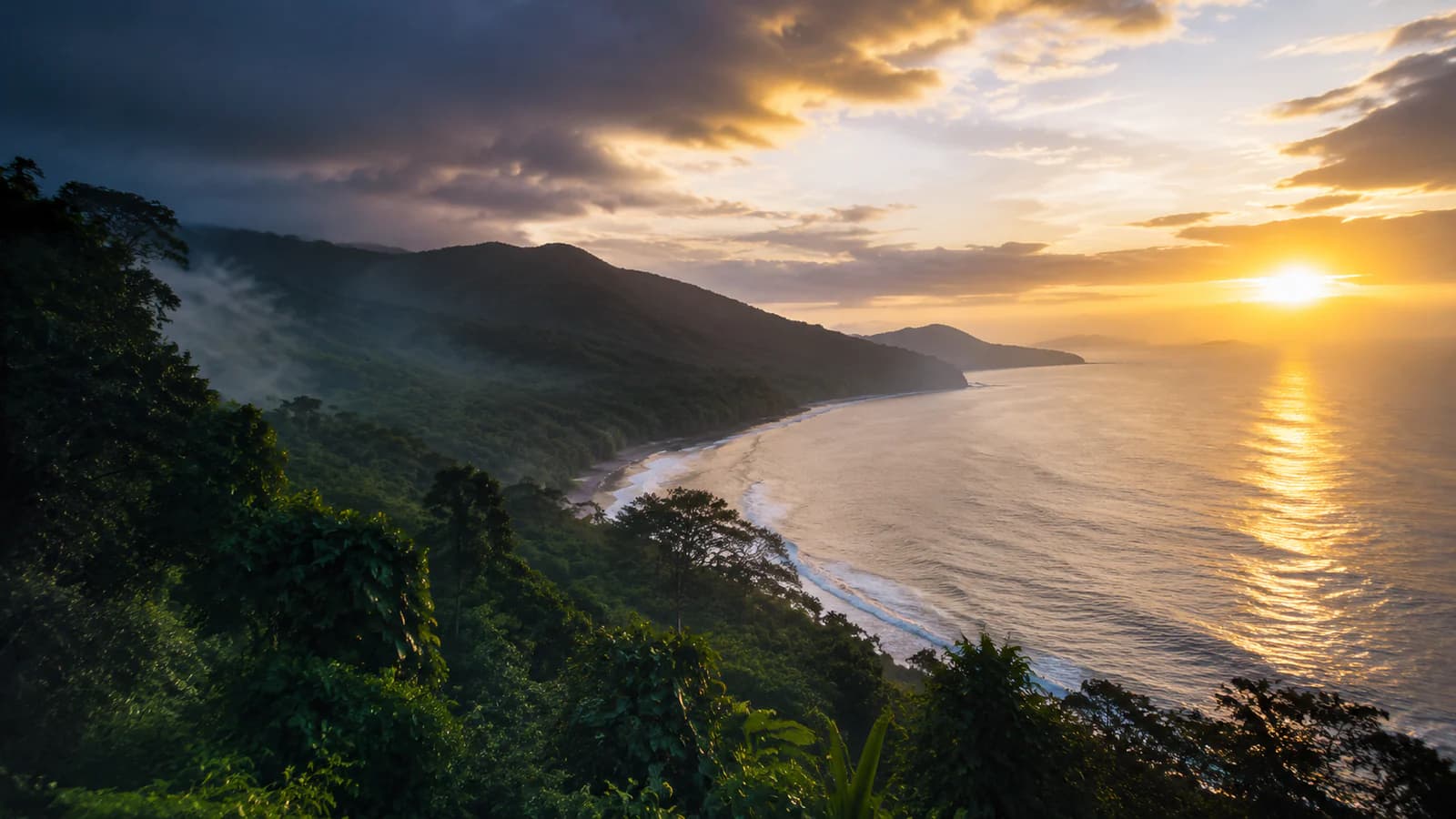 Cinematic TGPI country visual of Costa Rica, highlighting its landscape, culture and contemporary identity.