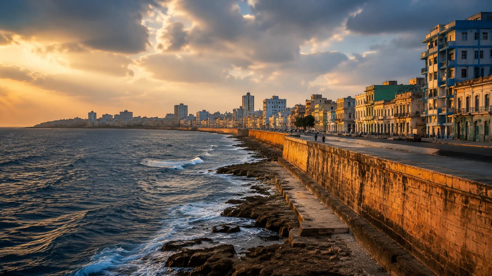 Cinematic TGPI country visual of Cuba, highlighting its landscape, culture and contemporary identity.