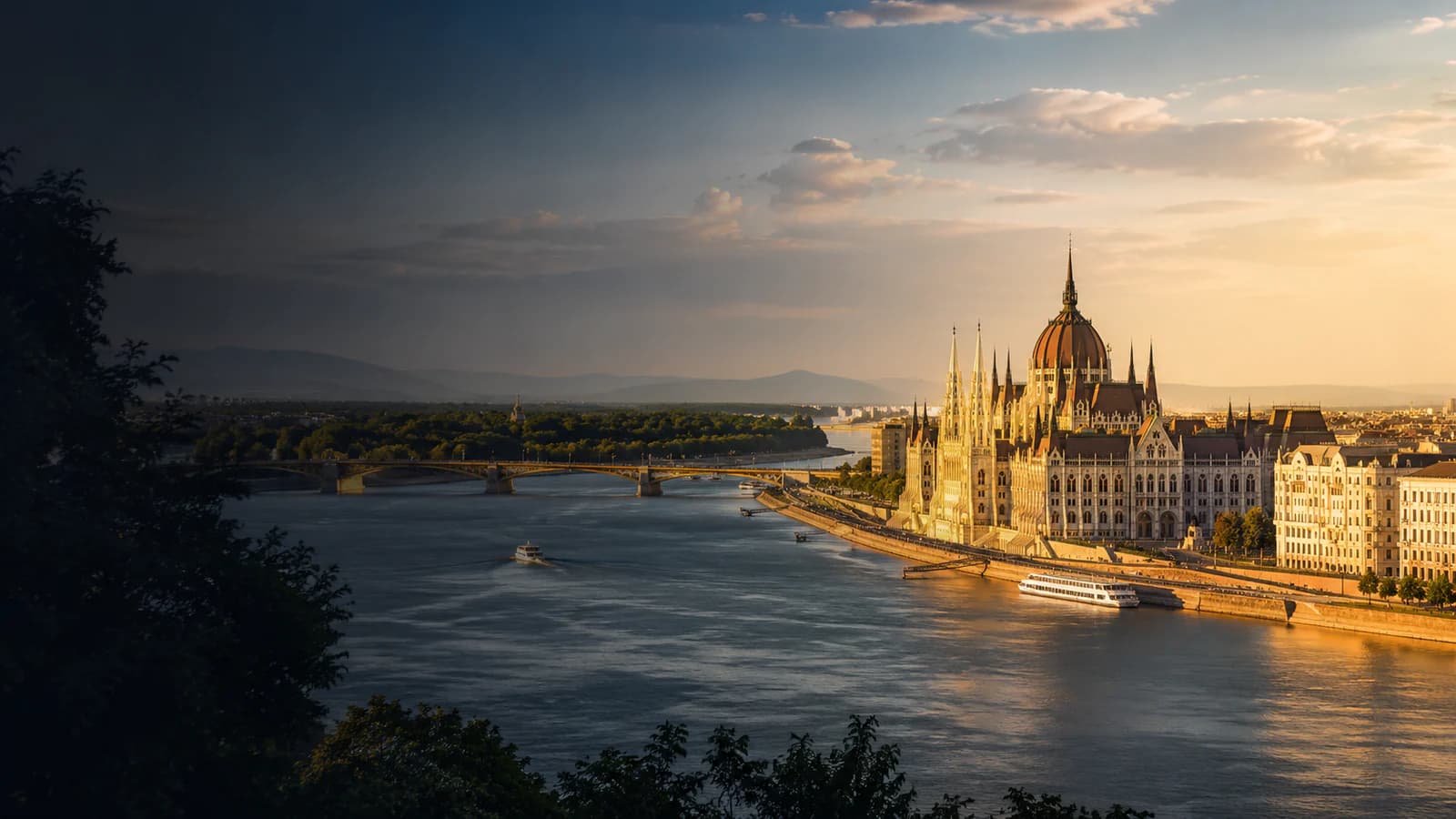 Cinematic TGPI country visual of Hungary, highlighting its landscape, culture and contemporary identity.