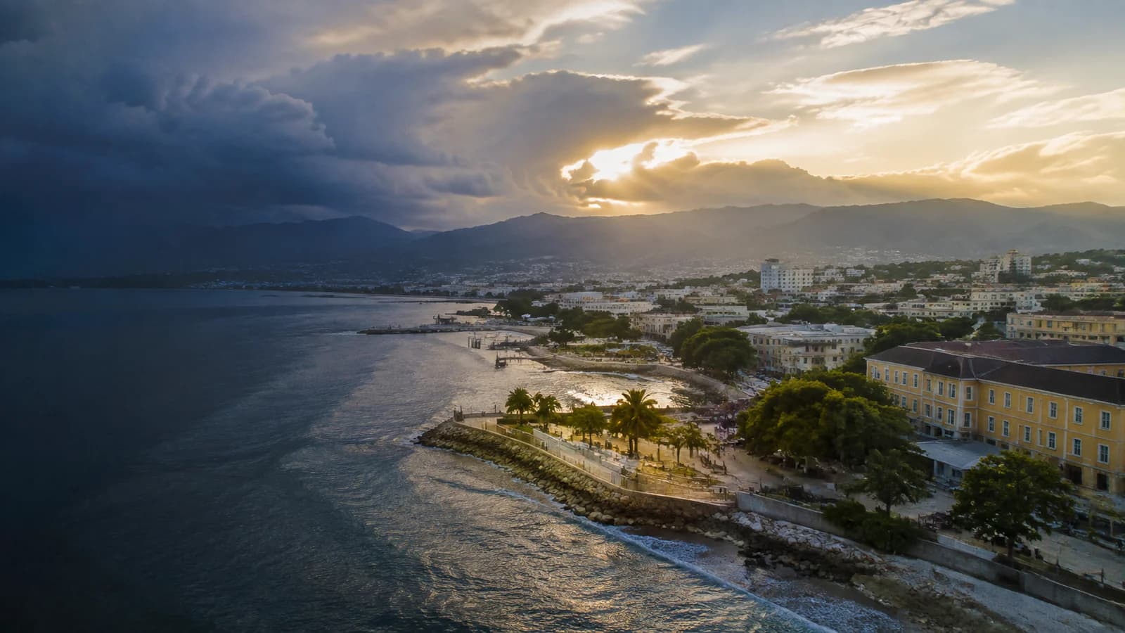 Cinematic TGPI country visual of Jamaica, highlighting its landscape, culture and contemporary identity.