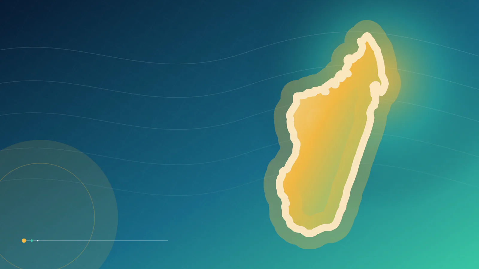Cinematic TGPI country visual of Madagascar, highlighting its landscape, culture and contemporary identity.