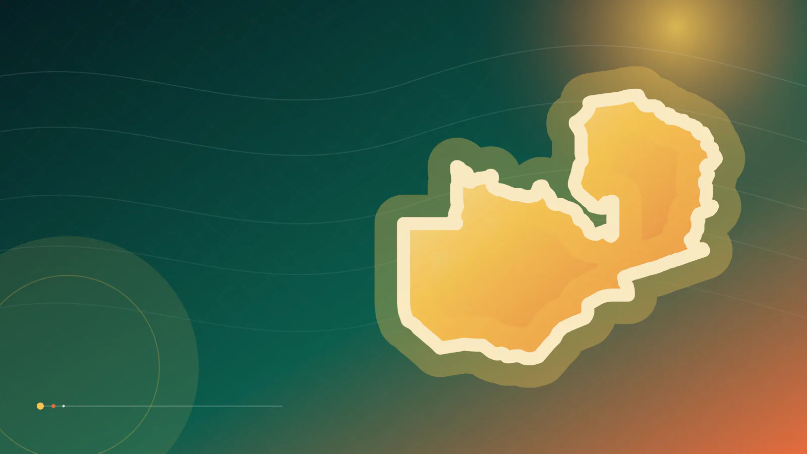 Cinematic TGPI country visual of Zambia, highlighting its landscape, culture and contemporary identity.